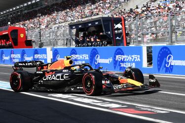 Así quedó Checo Pérez en la clasificación del GP de Japón ¿en qué posición sale?
