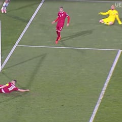 Cristiano estalla tras un gol que no le dan en el minuto 94