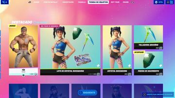 El skin T&iacute;o se encuentra en la secci&oacute;n &quot;Destacado&quot; de la tienda