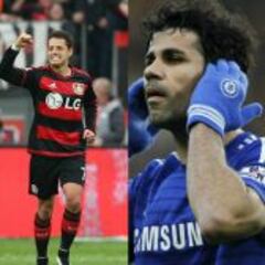 Chicharito, mejor que Neymar, Luis Suárez y Diego Costa