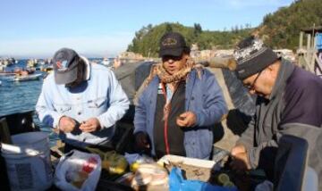 Fútbol tras el Tsunami en Caleta Tumbes