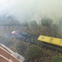 La afición de Las Palmas, de récord