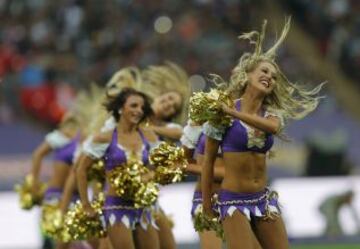 Cheerleaders de los Minnesota Vikings.