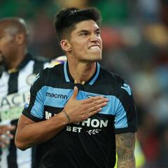 El "Tucu" Correa marca su primer gol con el Lazio en el triunfo ante
Udinese