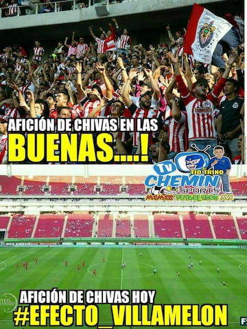 Los 40 memes que no perdonaron la derrota de Chivas