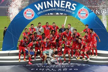 El Bayern de Munich campeón de la Champions League.