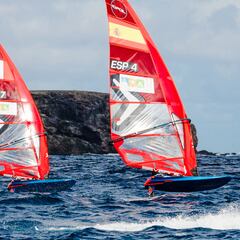 Nacho Baltasar acaba sexto en los Lanzarote iQFOiL Games