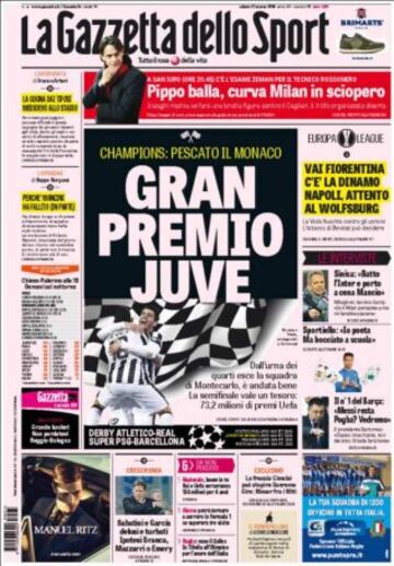 Portadas de la prensa deportiva