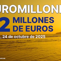 Euromillones: comprobar los resultados del sorteo de hoy, viernes 24 de octubre