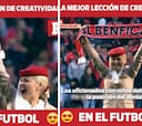 Las 'hinchas' azafatas del Benfica que causan furor en redes
