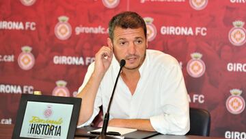 Quique Cárcel, director deportivo del Girona.