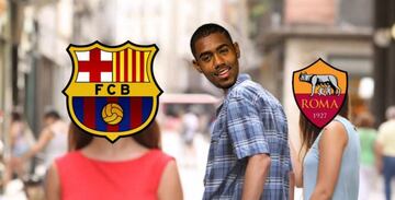 Los culés sufrieron una remontada con todo y el gol de Malcom, quien resultó protagonista de los memes.