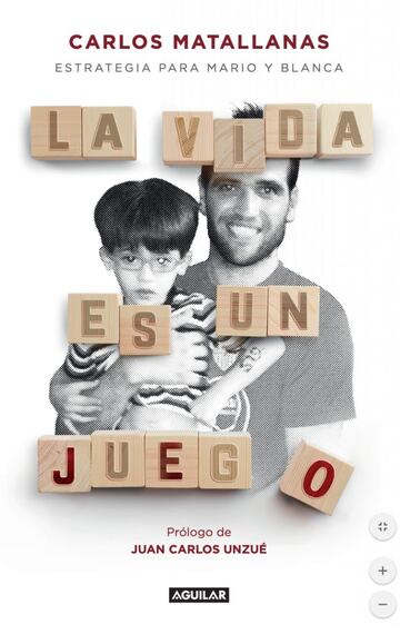 Portada de su último libro 'La vida es un juego'