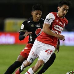 Santa Fe y América, por un cupo a cuartos de final de Copa BetPlay