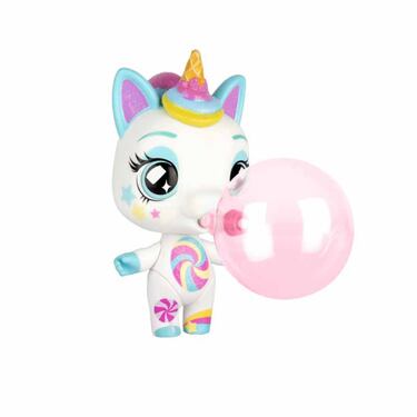 Mejor juguete en categoría Muñecos - Los Bubiloons son la colección de animalitos para niños de 5-7 años que hacen pompas con su boca y viven en un mundo de caramelo muy colorido y pomposo. Cuando gires el caramelo de la cápsula, las bolitas de colores empezarán a caer y descubrirás a tu Bubiloons animalito sorpresa. Hay 12 en total y uno personaje especial adicional para hacer las delicias de los más pequeños. 