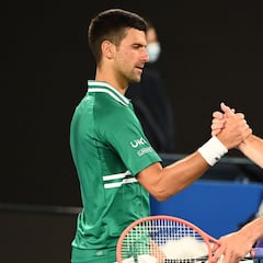 Djokovic: "Es uno de los partidos más extraños que he jugado"