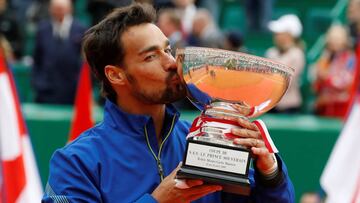 Fognini logra en Montecarlo su primer Masters 1000