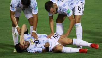 Messi was left crumpled in a heap during Argentina's win against Venezuela after Martinez inflicted a tackle which Argentine media is calling "criminal".