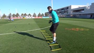 El Real Madrid trabajó pensando en el Levante