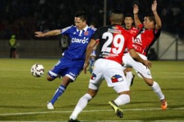 Universidad de Chile y Antofagasta se enfrentaron en el Estadio Nacional