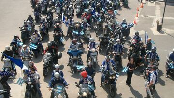 Concentración de motos en 2011.