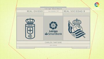Resumen y gol del Real Oviedo vs. Real Sociedad B de LaLiga SmartBank