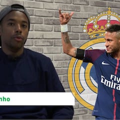 Robinho da su opinión sobre el posible fichaje de Neymar