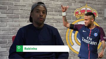 Robinho da su opinión sobre el posible fichaje de Neymar