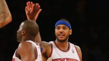 Carmelo Anthony quiere quedarse en los Knicks.