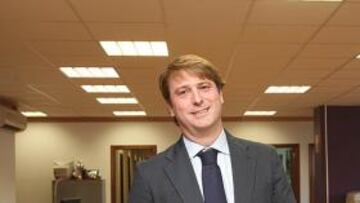 <b>EXPLICACIONES. </b>El presidente Suárez ofreció los detalles del último día del mercado de fichajes.