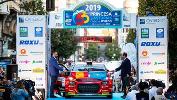 Rally Princesa de Asturias 2019.