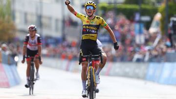 Koen Bouwman, ciclista ganador de la séptima etapa del Giro de Italia.