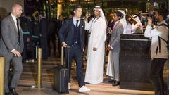 El Real Madrid ya descansa en su hotel en Abu Dhabi
