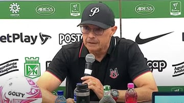 El entrenador de Medellín habló luego de la victoria ante Nacional en el clásico paisa.