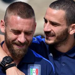 De Rossi, Insigne, Bernardeschi y Sturaro, en la lista de Italia