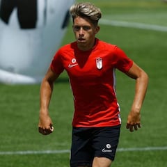 Isma Ruiz el único canterano en debutar con Robert Moreno