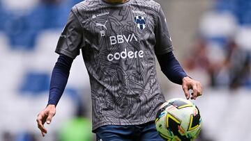Jordi Cortizo of Monterrey during the 6th round match between Monterrey and Toluca as part of the Liga BBVA MX, Torneo Apertura 2024 at BBVA Bancomer Stadium on August 31, 2024 in Monterrey, Nuevo Leon, Mexico.