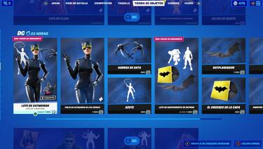 Fortnite: Batman, Catwoman y Harley Quinn vuelven a la tienda por tiempo limitado