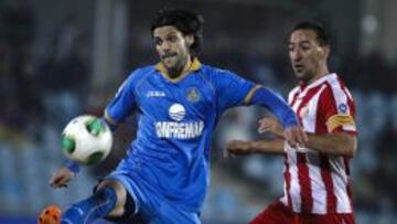 &Aacute;ngel Lafita, futbolista del Getafe.