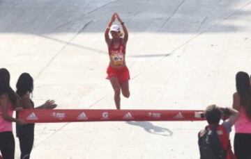 Natalia Romero es una de las dos chilenas que logró la marca mínima para participar en el Maratón en Río 2016. 