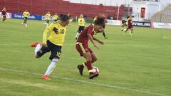 Angie Casta&ntilde;eda fue una de las figuras de Colombia en el Sudamericano Femenino Sub-20.