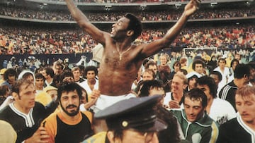 When did Pelé make his debut, what teams did he play for and when did he retire?