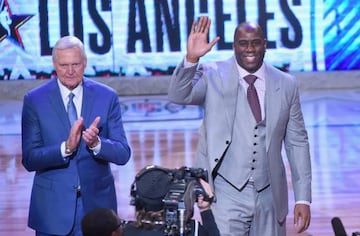 Jerry West built a team around Magic Johnson that dominated the NBA in the 1980s.