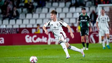 El día que Marcos Moreno nunca olvidará tras debutar con el primer equipo del Albacete