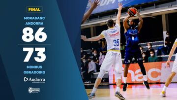 El MoraBanc ahoga al Monbus Obradoiro tras el descanso