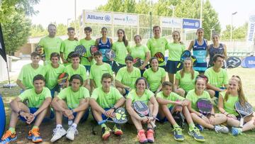 Paquito Navarro y las Gemelas, maestros en el Allianz Camp