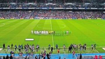 <b>NI UN ASIENTO LIBRE. </b>El Bernabéu estará lleno para recibir al Atlético de Madrid.