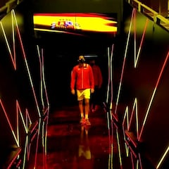 Le ha quedado bien chulo esto a Piqué: el momento que enchufa del todo al público en la Davis