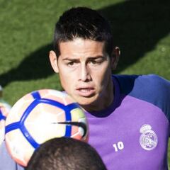 La Selección evaluará en Paraguay la lesión de James