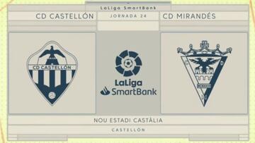 Resumen y gol del Castellón vs. Mirandés de la Liga Smartbank